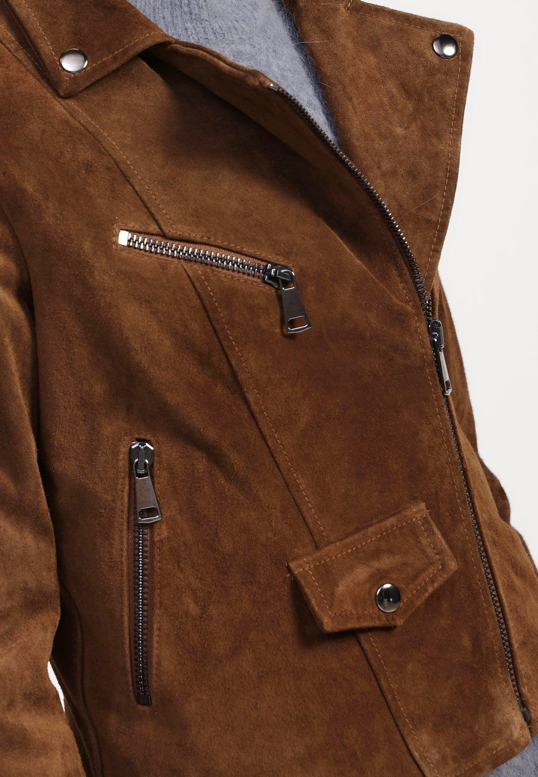 VESTE EN CUIR
