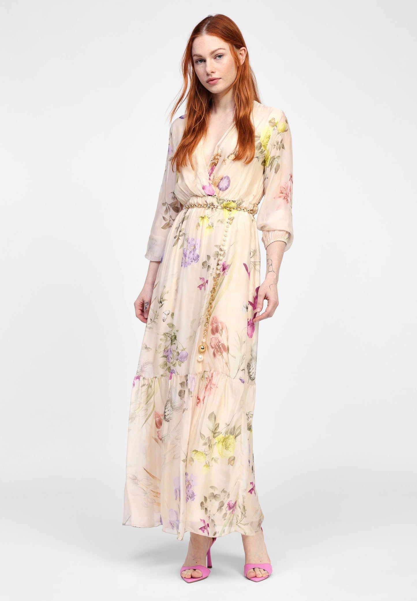 ROBE LONGUE FLORALE