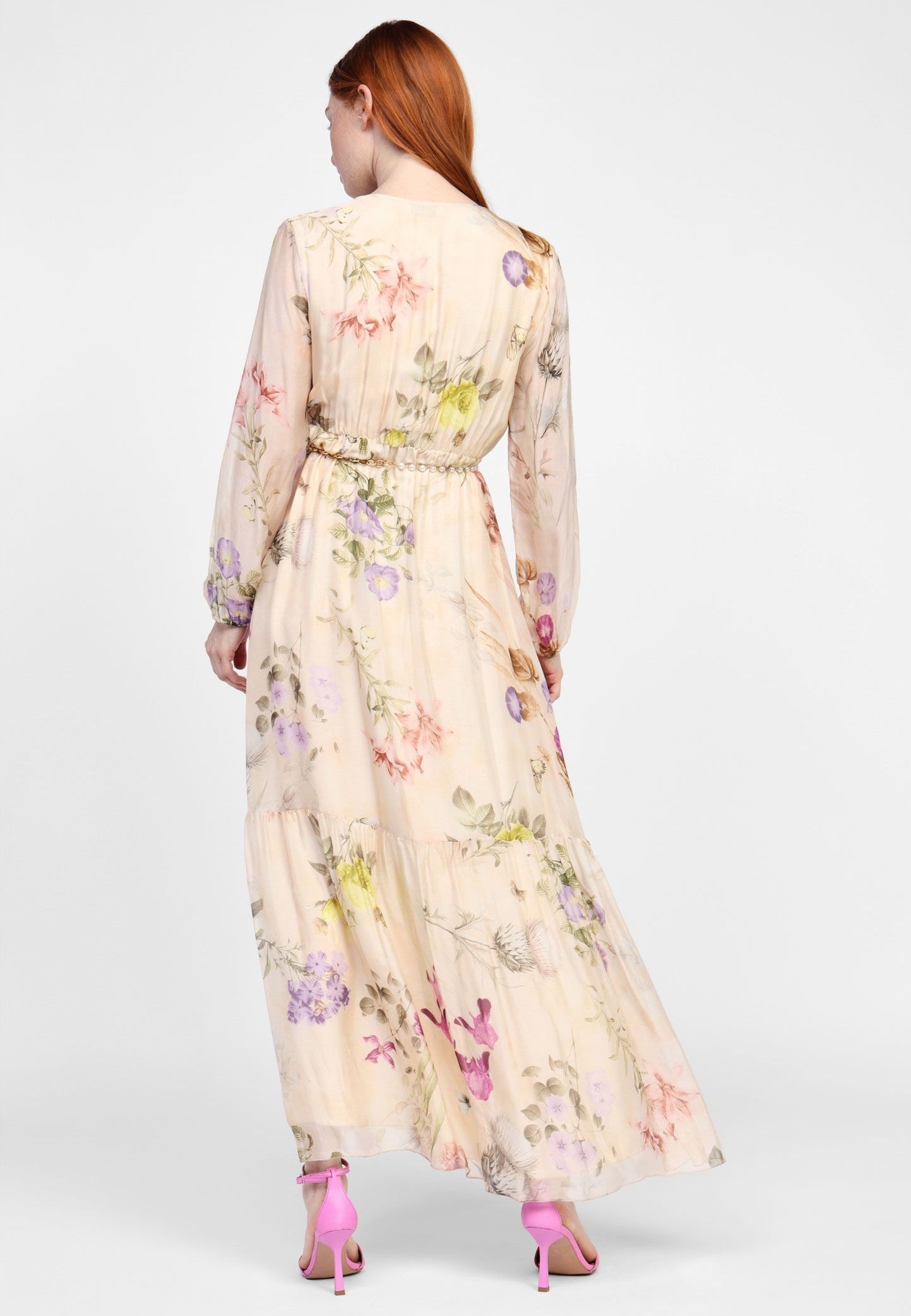 ROBE LONGUE FLORALE