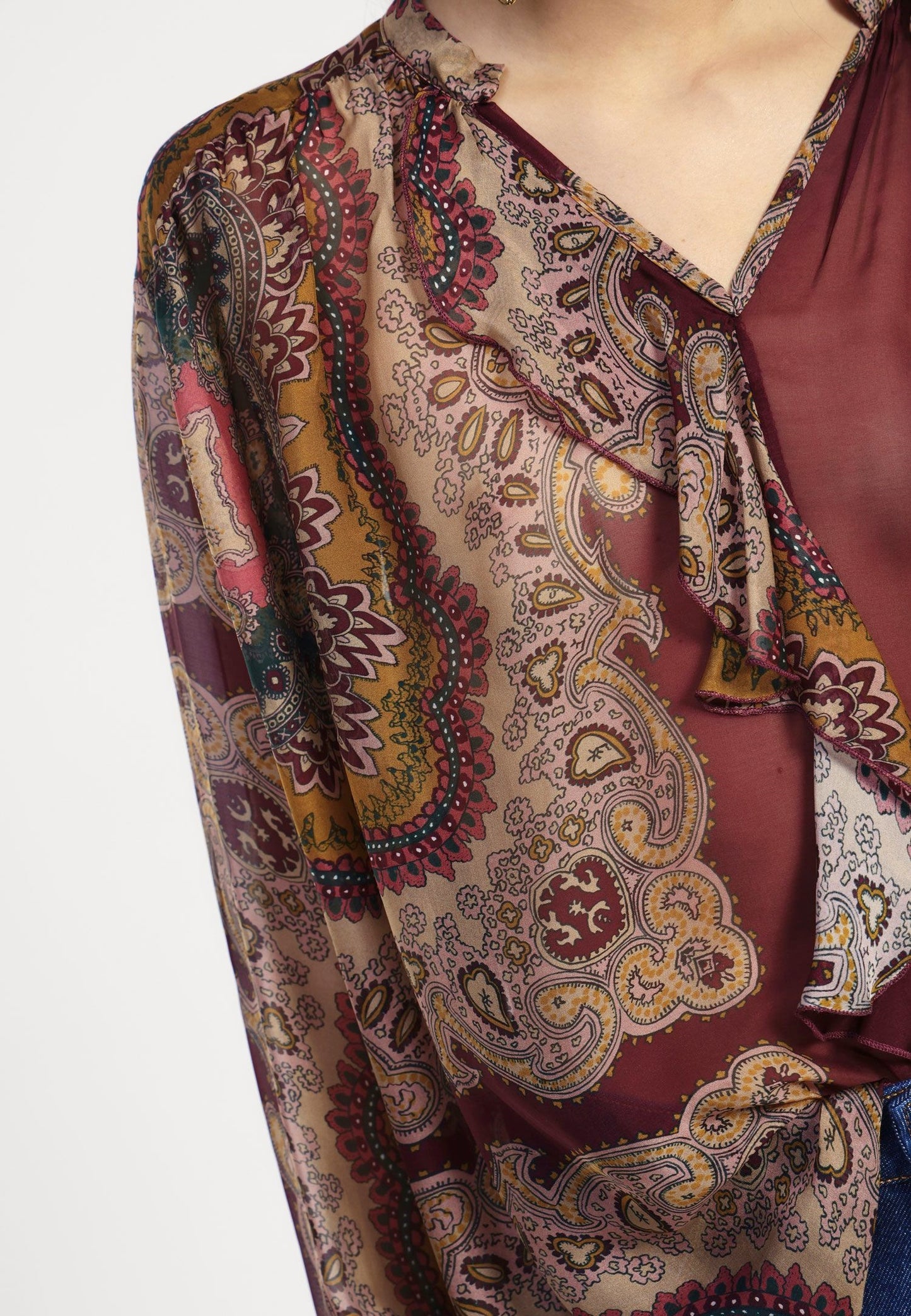 CHEMISE IMP CACHEMIRE
