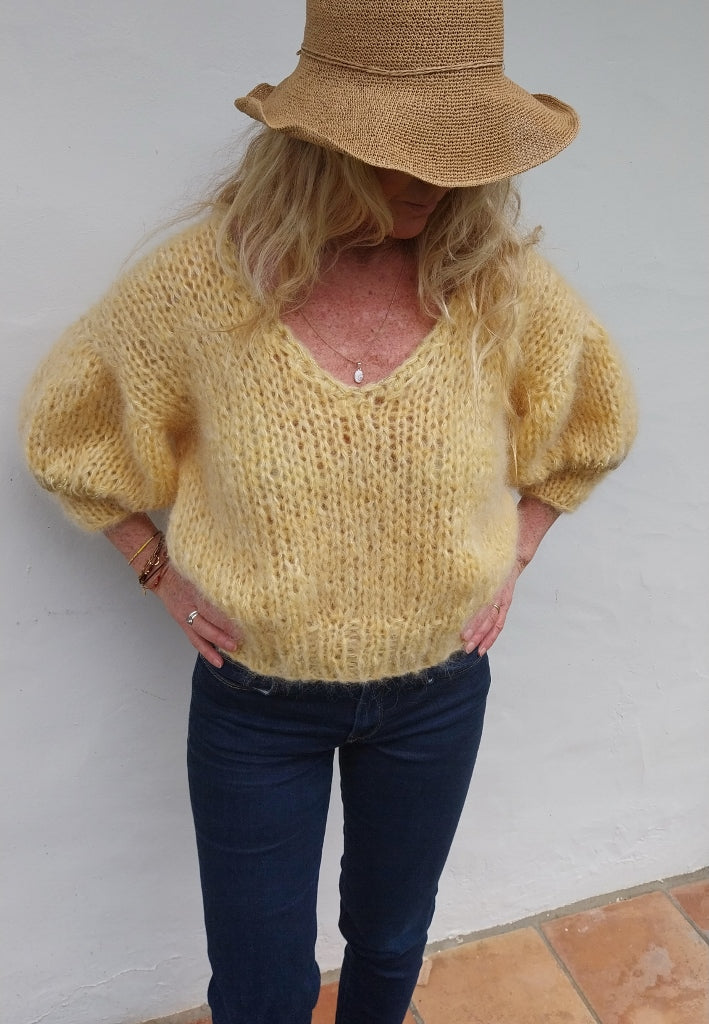 PULL MANCHES COURTES LINDA