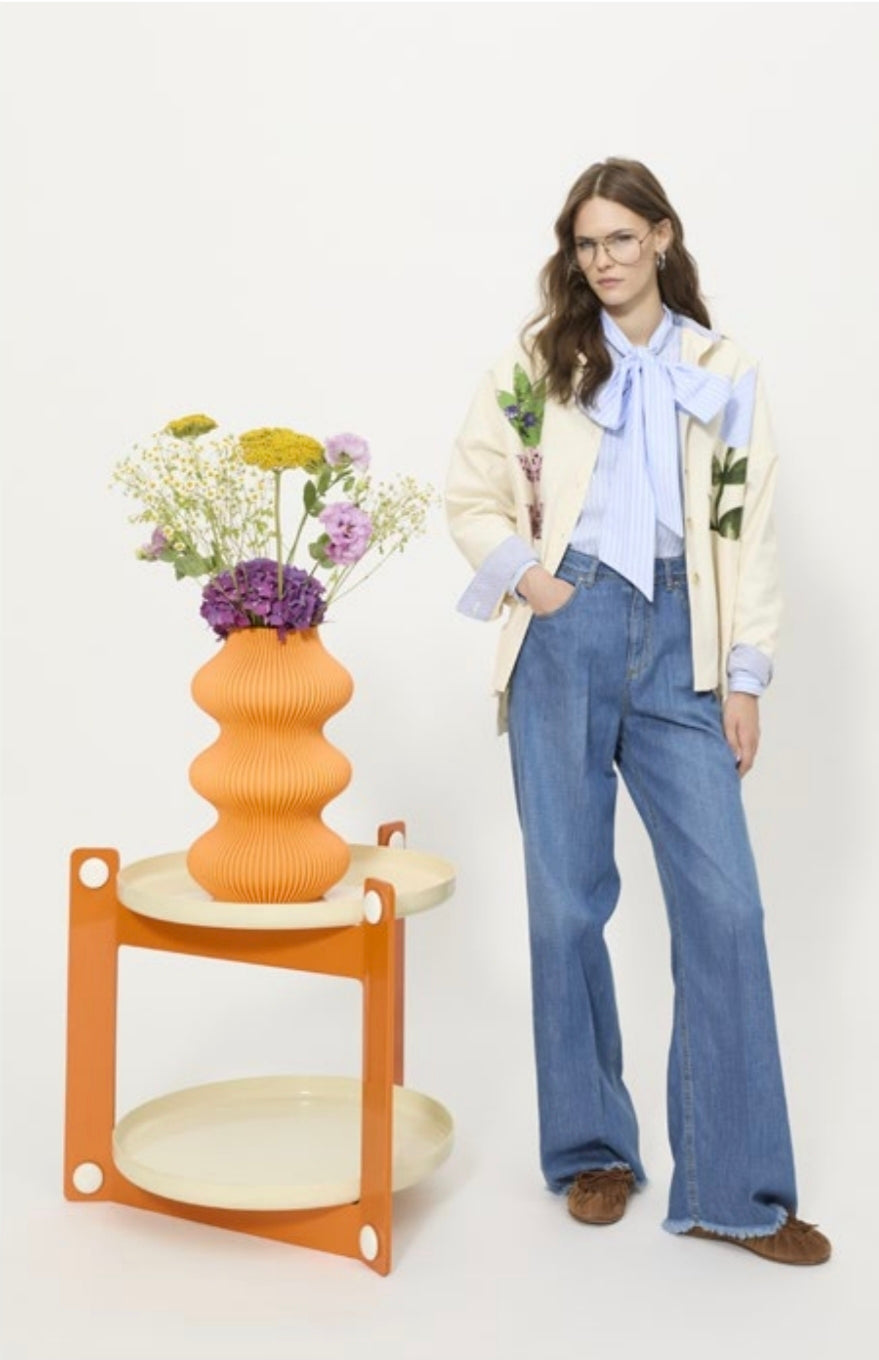 VESTE FLEUR