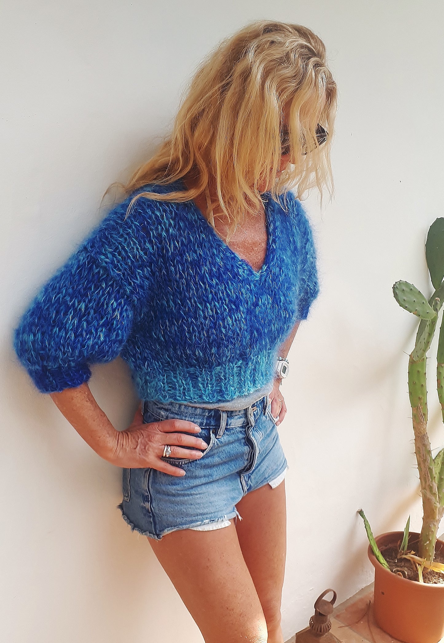 PULL MANCHES COURTES ROYAL