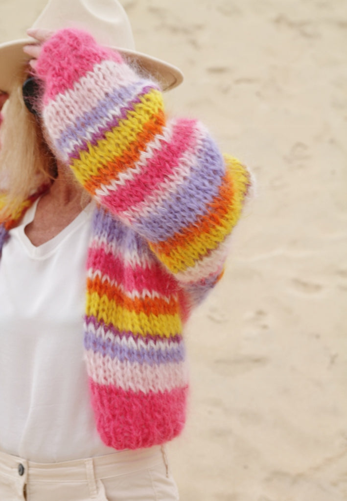 GILET MOHAIR PEPPER