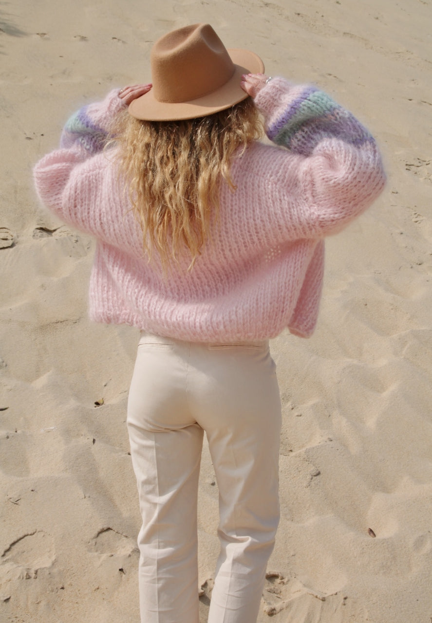 GILET MOHAIR PASTELS