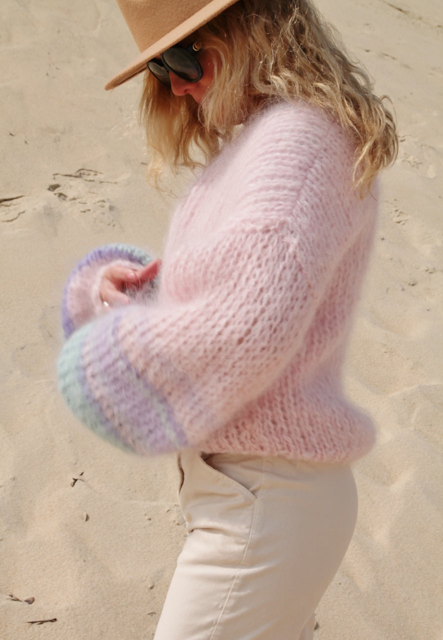 GILET MOHAIR PASTELS