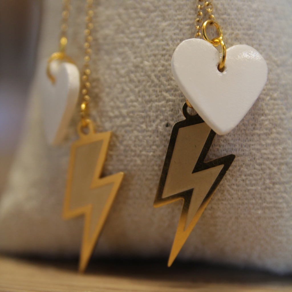 BOUCLES D'OREILLES AMOUR