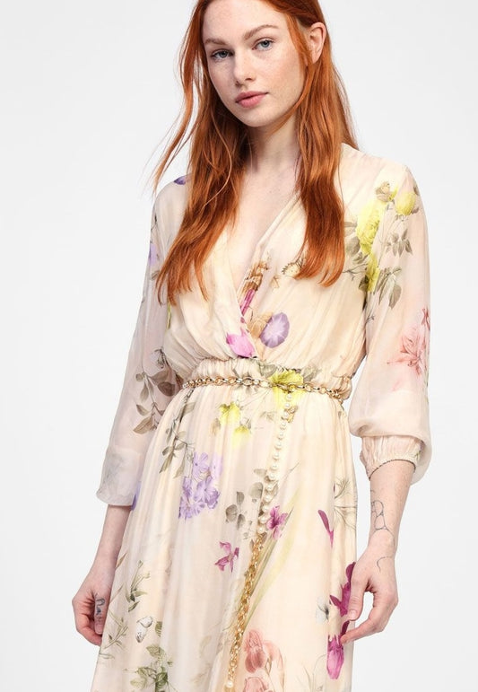 ROBE LONGUE FLORALE