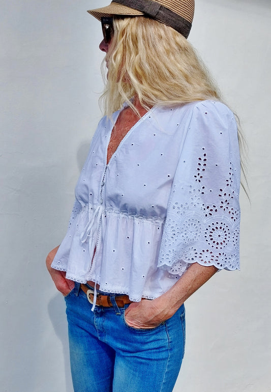 BLOUSE BRODERIE