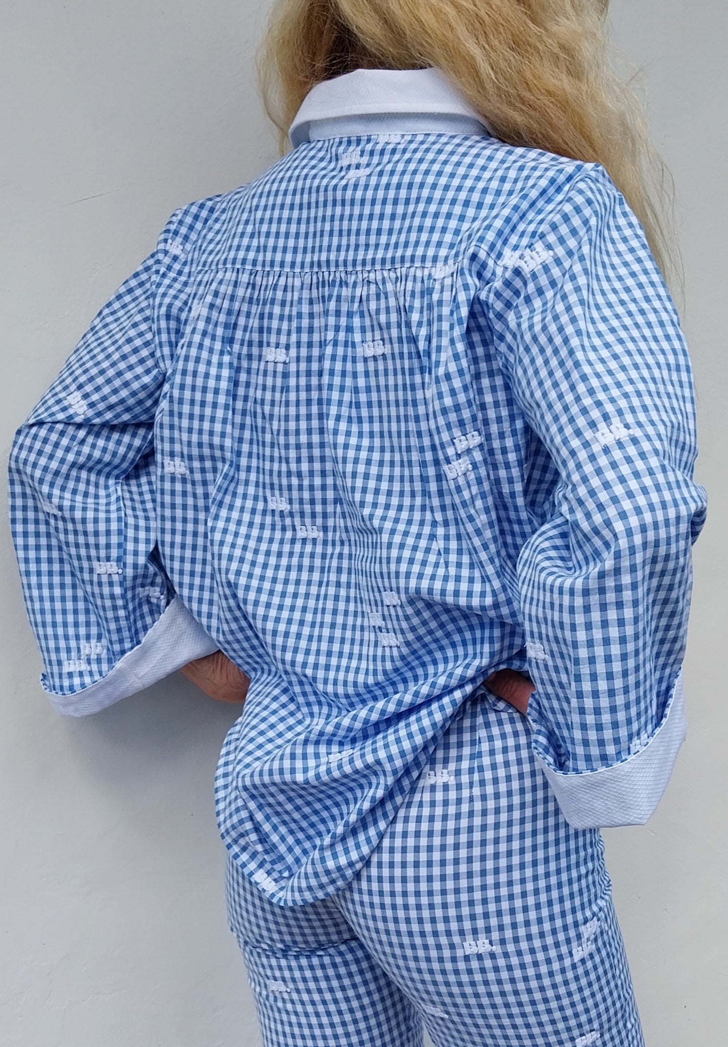 CHEMISE VICHY BLEU