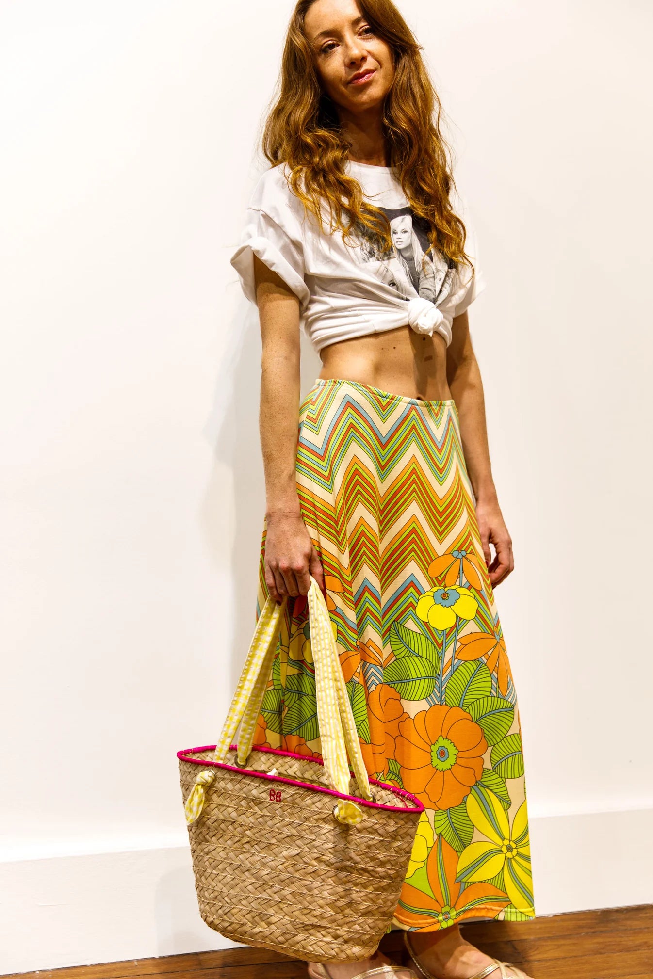 JUPE LONGUE TROPICANA