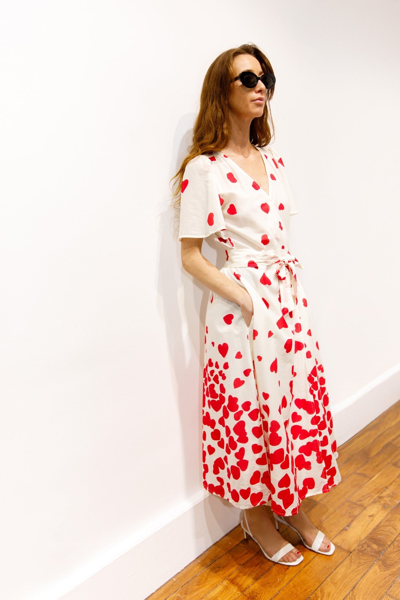 ROBE MIDI COEURS