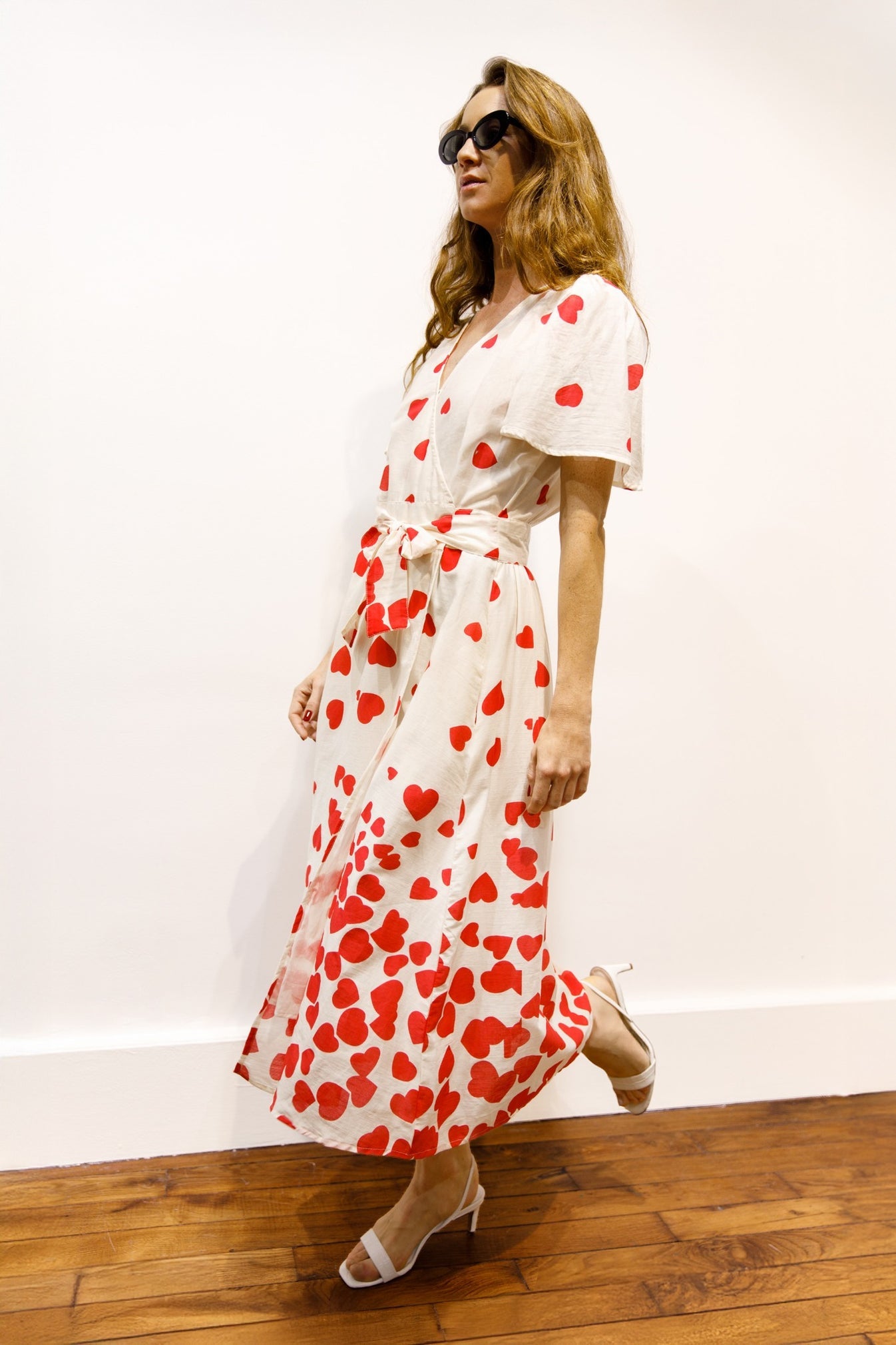 ROBE MIDI COEURS